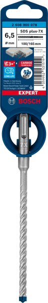 Bosch 2608900078 EXPERT Hamerboor SDS Plus-7X - 6,5x100x165mm - Detailed view of the product