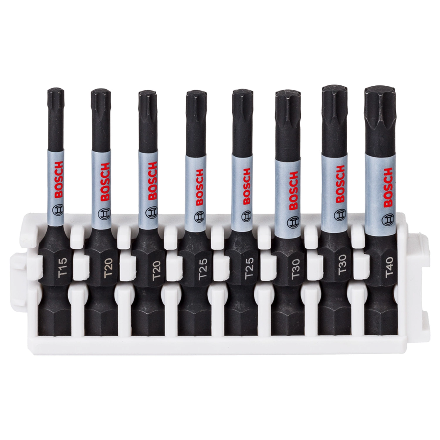 Bosch 2608522329 8-delige Impact Control Bits - T15 / T20 / T25 / T30 / T40