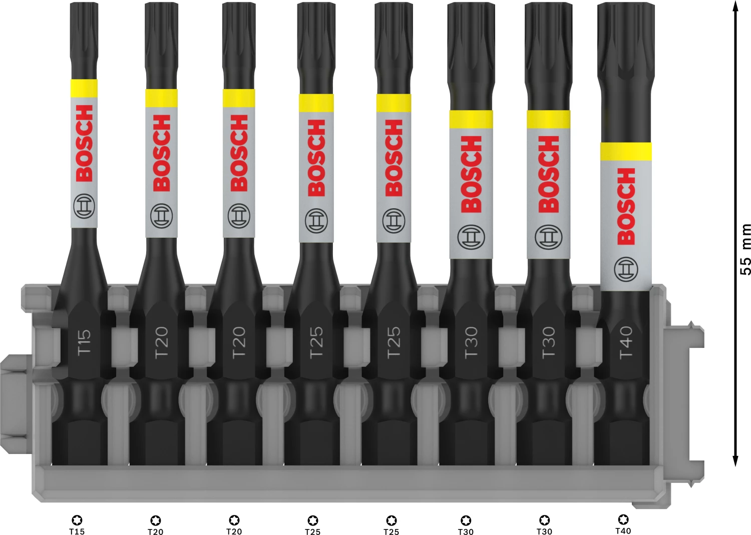Bosch 2608522329 8-delige Impact Control Bits - T15 / T20 / T25 / T30 / T40 thumbnail 4