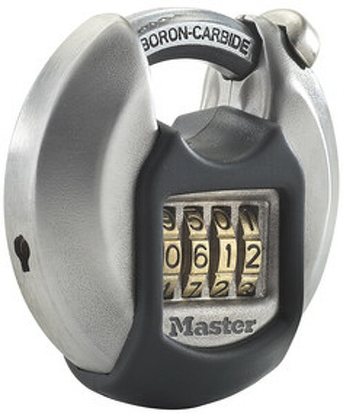 Master Lock M40EURDNUM Hangslot Excell® Van Zink Met Schijf En Versterkte Beugel - Cijfercode - Detailed view of the product