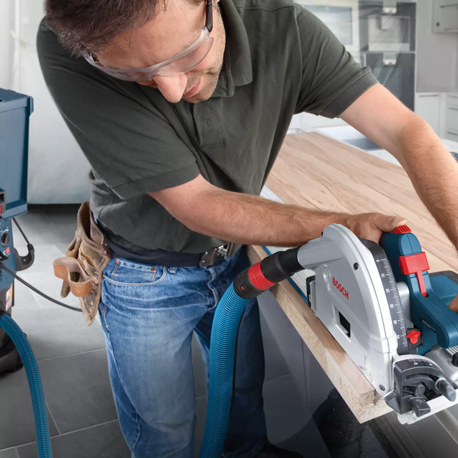 Bosch GAS 35 M AFC Bouwstofzuiger - 1380W - M-klasse - 35L thumbnail 4