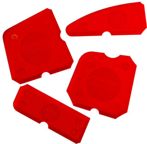 Soudal Spatelset Kit Afstrijkset - 4 Stuks - Detailed view of the product