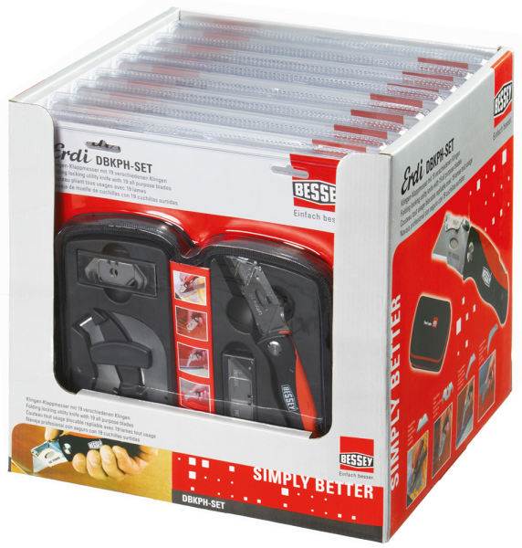 Bessey DBKPH-SET 20-delige Messenset In Etui - Detailed view of the product