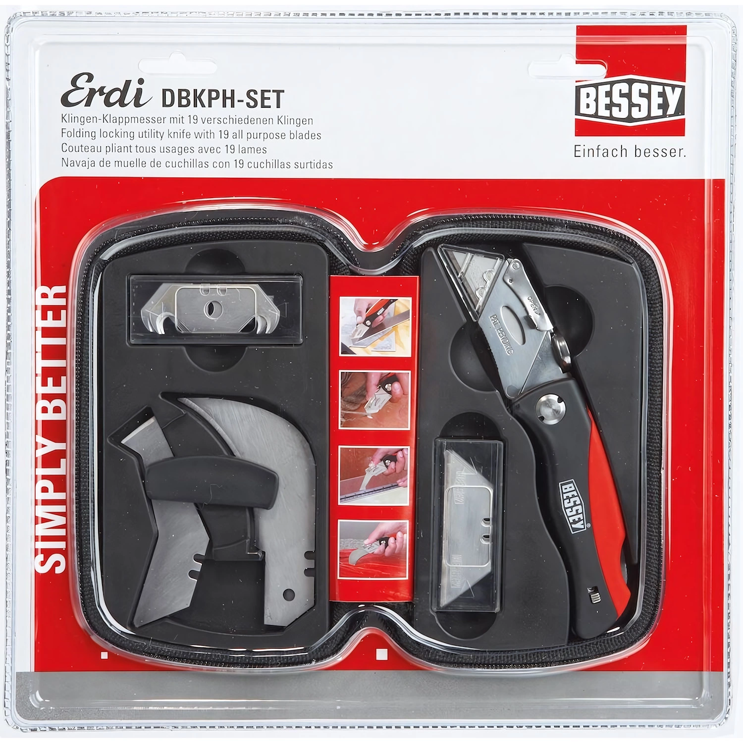 Bessey DBKPH-SET 20-delige Messenset In Etui thumbnail 3