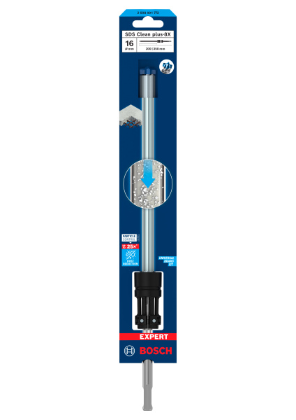 Bosch 2608901772 EXPERT Hamerboor SDS Clean SDS Plus-8X - 16x200x350mm - Detailed view of the product