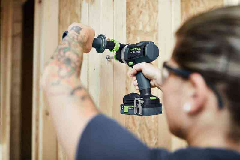 Festool TDC 18/4 5,0/4,0 I-Plus 18V Li-Ion Accu Schroefboormachine Set (1x 4,0Ah&5,0Ah) In Systainer - 75Nm - Detailed view of the product