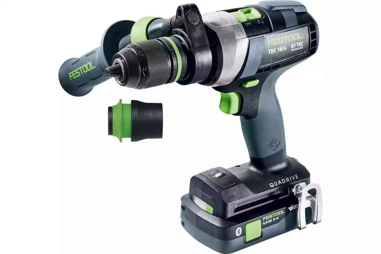 Festool TDC 18/4 50/40 I-Plus QUADRIVE Accu Schroefboormachine 18V 4.0/5.0Ah in Systainer - 577649