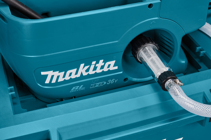 Makita DHW080ZK 2x18V Li-ion Accu Hogedrukreiniger Body In Koffer - 80 Bar - Detailed view of the product