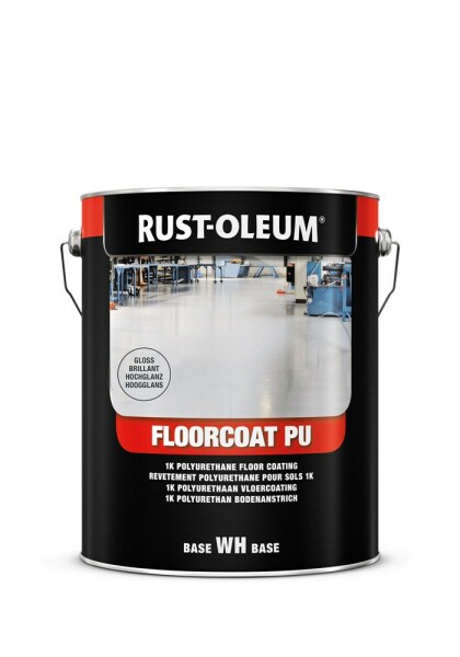 Rust-Oleum Vloercoating Pu 7250 Zijdeglans 2.5 Liter Zijdeglans