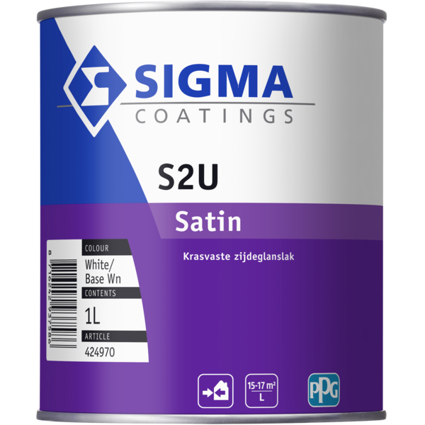 sigma s2u satin wit 1 ltr