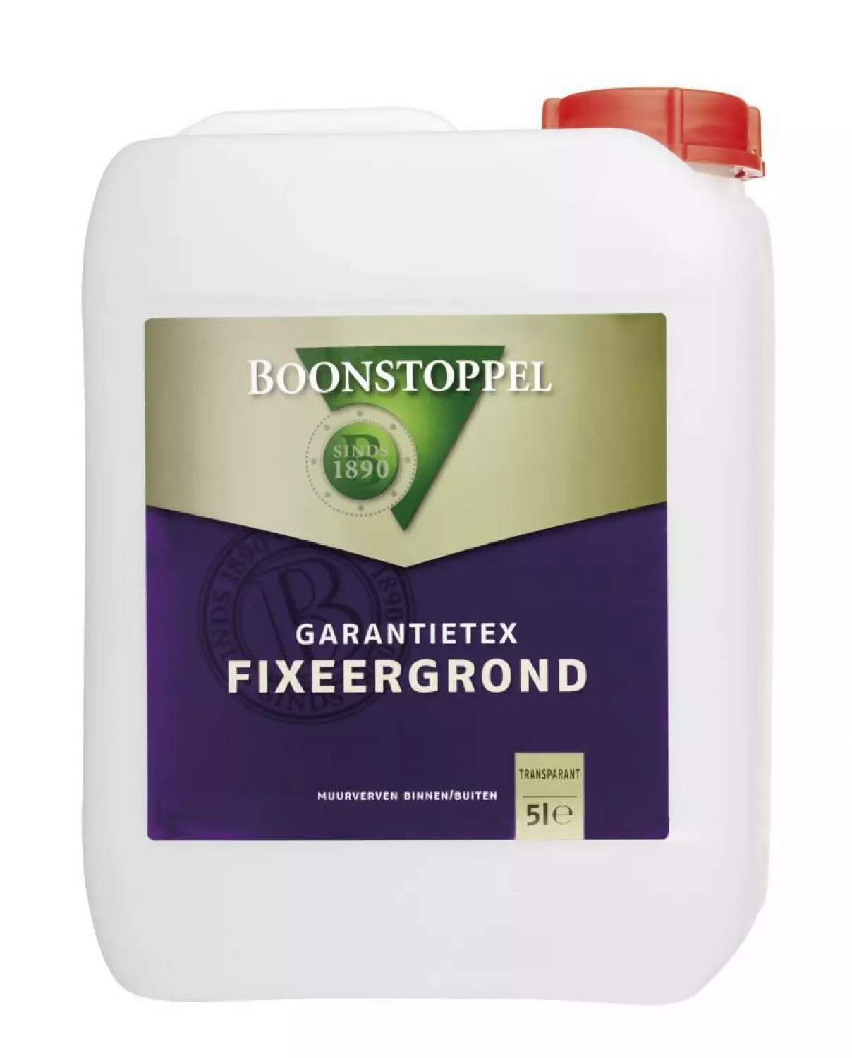 Boonstoppel Garantietex Fixeergrond Transparant 5 L