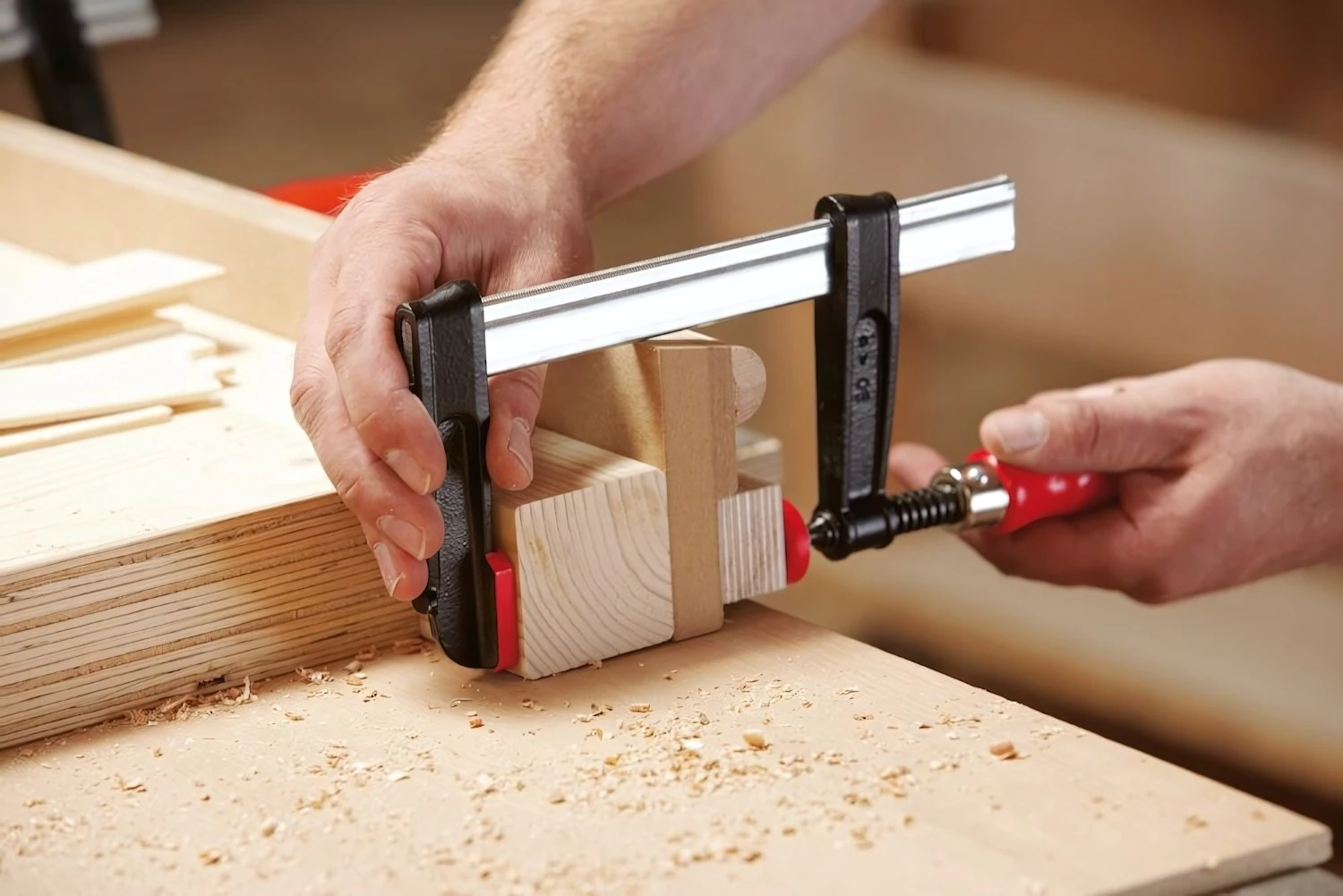 Bessey TPN25B8BE Lijmklem - Gegoten Beugels - 250 X 80mm thumbnail 3