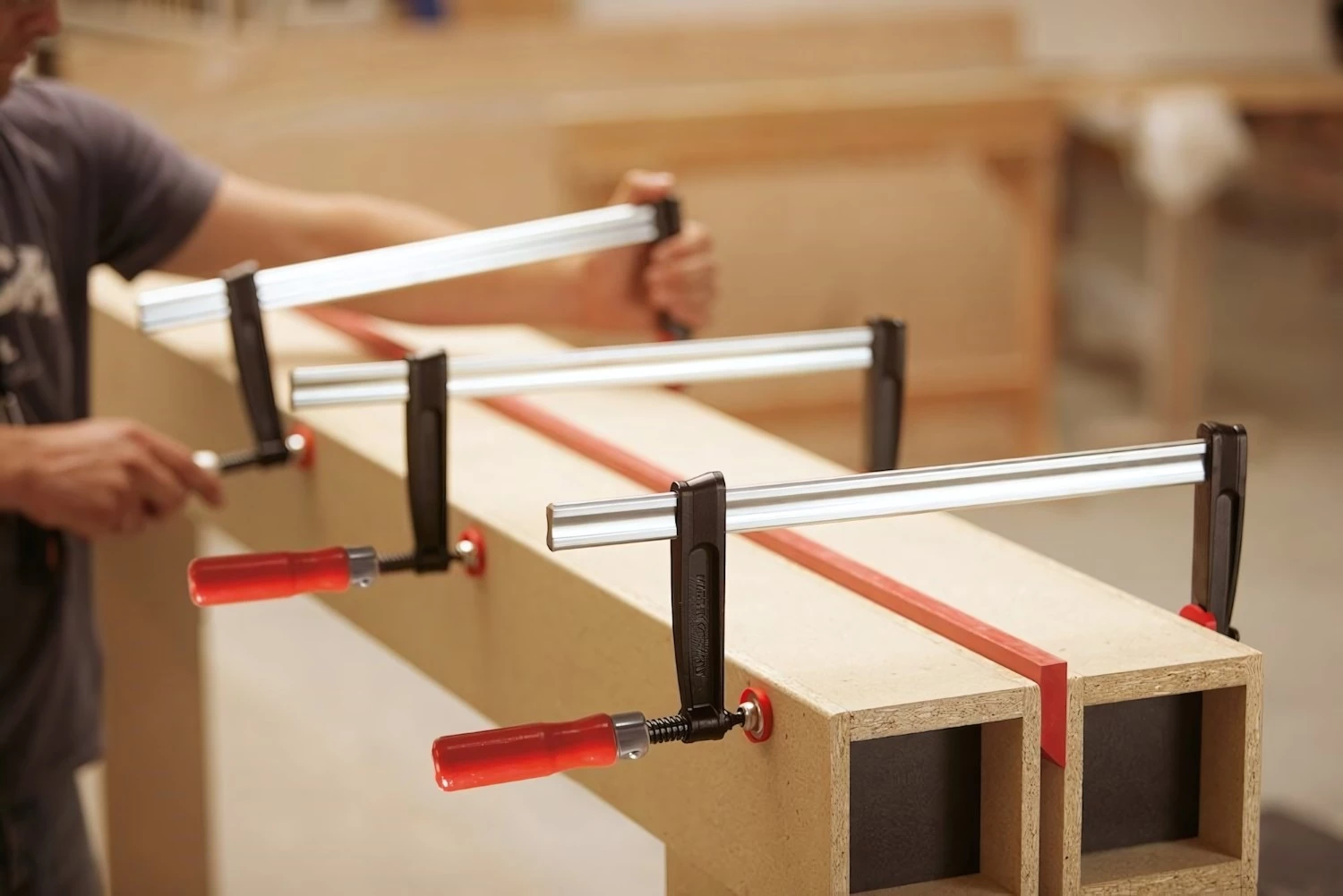 Bessey TPN25B8BE Lijmklem - Gegoten Beugels - 250 X 80mm thumbnail 4