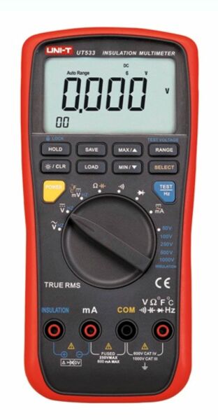 UNI-T UT533 Isolatieweerstand Multimeter - Default image for the product