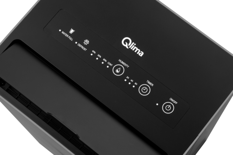 Qlima D 812 Smart Luchtontvochtiger - 240W - 12L/24h - Detailed view of the product