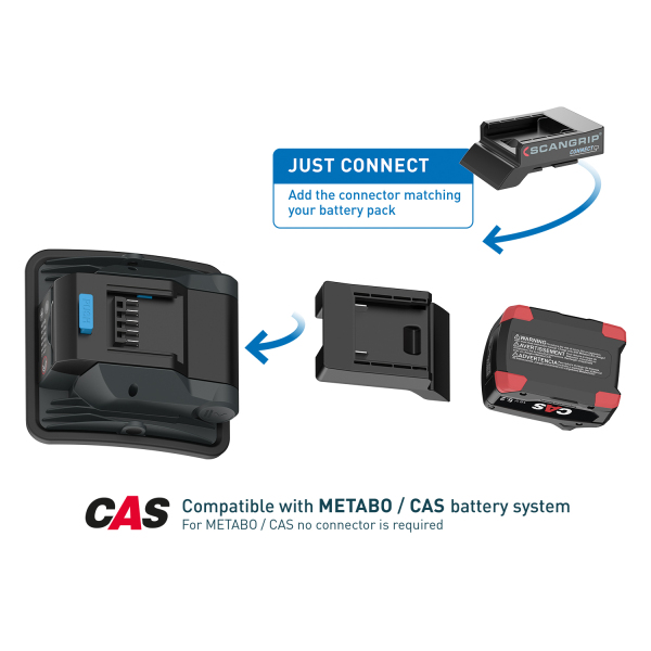 Scangrip Nova 2 Connect - 2000Lm - Detailed view of the product