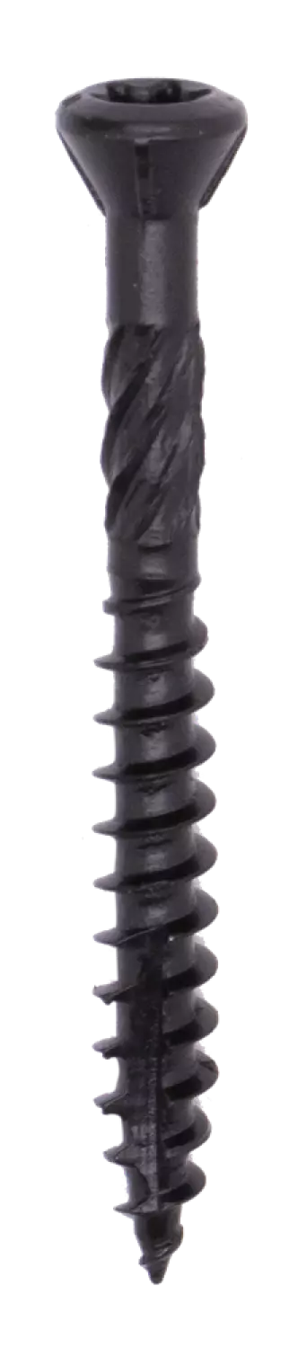 Woodies 61971511 Ultimate Blackline Potdekselschoef RVS Shield - TX25 - 5.0 X 80/50mm - Platverzonken Kop - Deeldraad - Gecoat (200st)