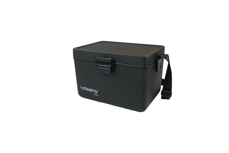 Steamy SCC12BK Classy 12 Koelbox Met Schouderband - 12L - Zwart - Detailed view of the product