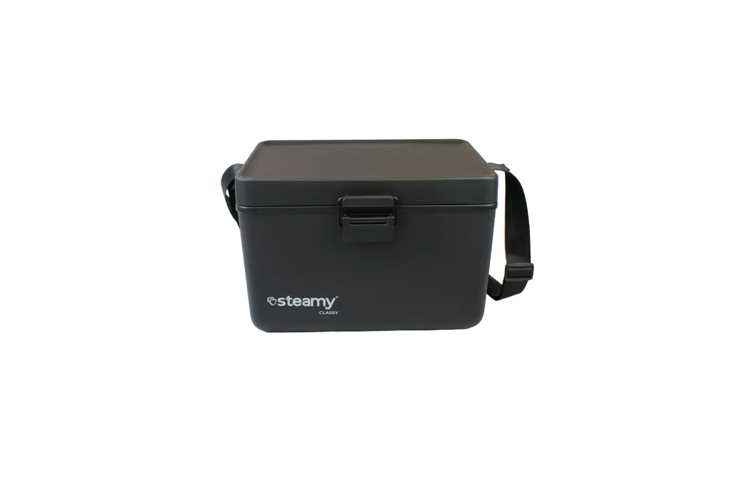 Steamy SCC12BK Classy 12 Koelbox Met Schouderband - 12L - Zwart thumbnail 3