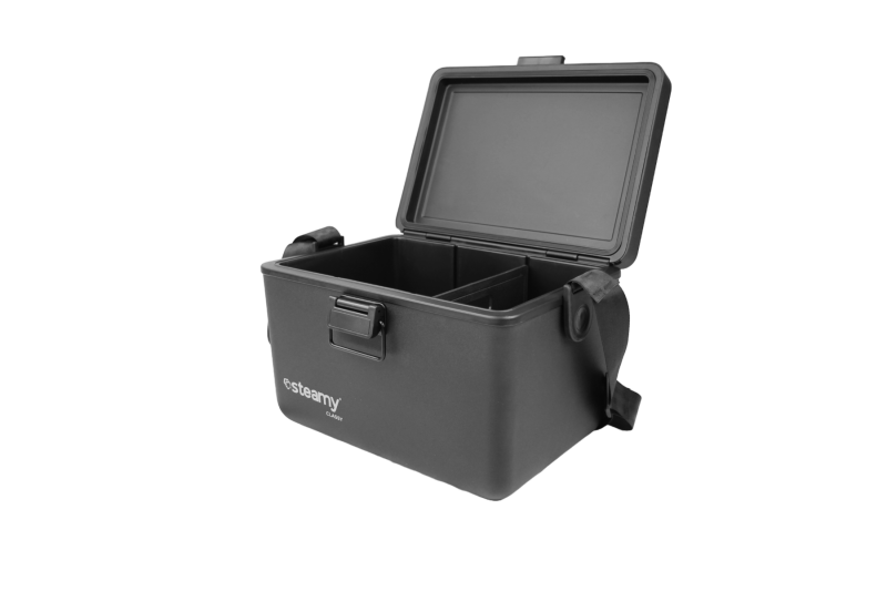 Steamy SCC12BK Classy 12 Koelbox Met Schouderband - 12L - Zwart - Detailed view of the product