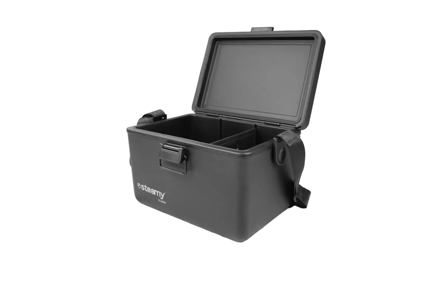 Steamy SCC12BK Classy 12 Koelbox Met Schouderband - 12L - Zwart thumbnail 4