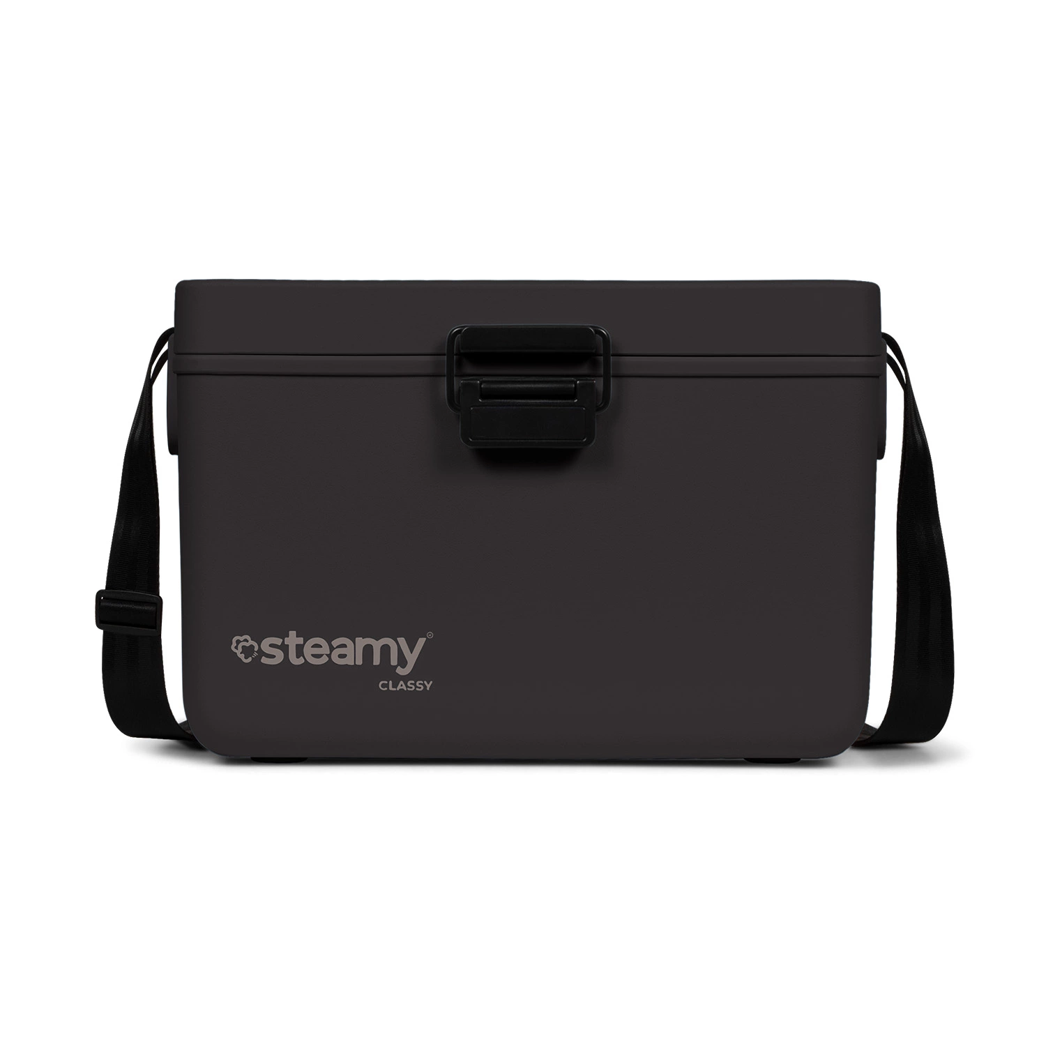 Steamy SCC12BK Classy 12 Koelbox Met Schouderband - 12L - Zwart afbeelding
