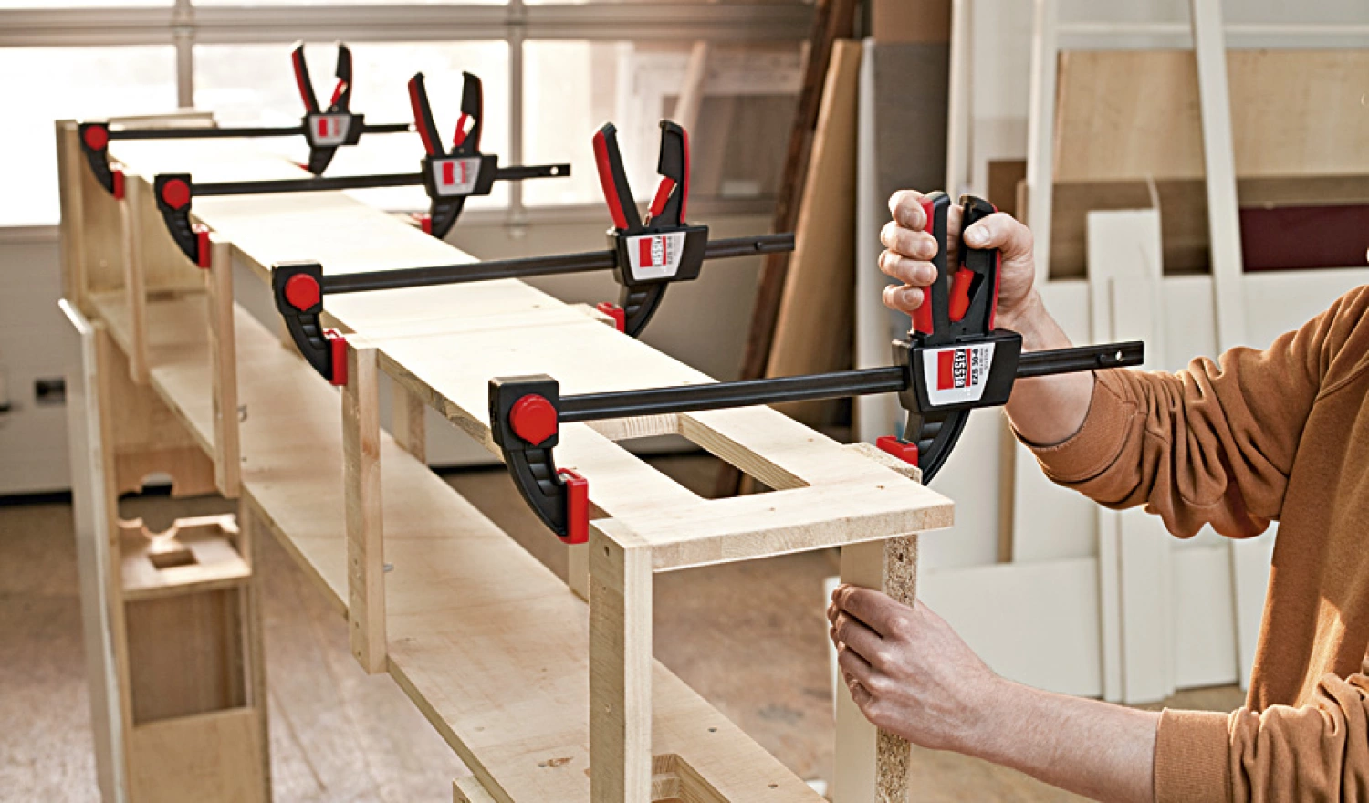 Bessey EZS908 Eenhands Lijmtang - 900 X 80mm thumbnail 2