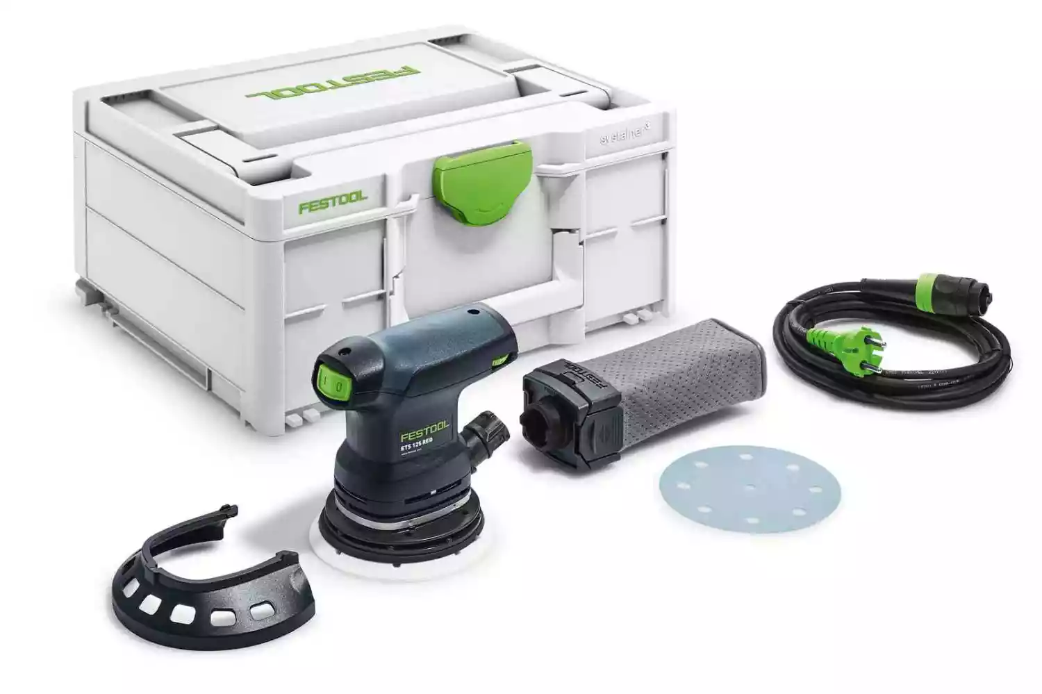 Gereedschapcentrum Festool ETS 125 REQ-Plus Excenterschuurmachine Systainer - 250W - 125mm aanbieding
