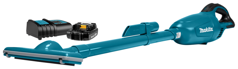 Makita DCL181FSY 18V Li-Ion Accu Steelstofzuiger Blauw Set (1x 1,5Ah) - 0,65L - Detailed view of the product