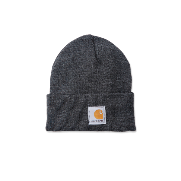 Carhartt Knit Cuffed Beanie Coal Heather - One Size
