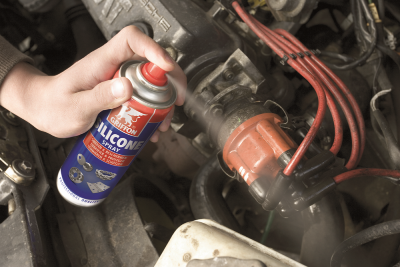 Griffon 1233406 Siliconenspray - Spuitbus - 300ml - Detailed view of the product