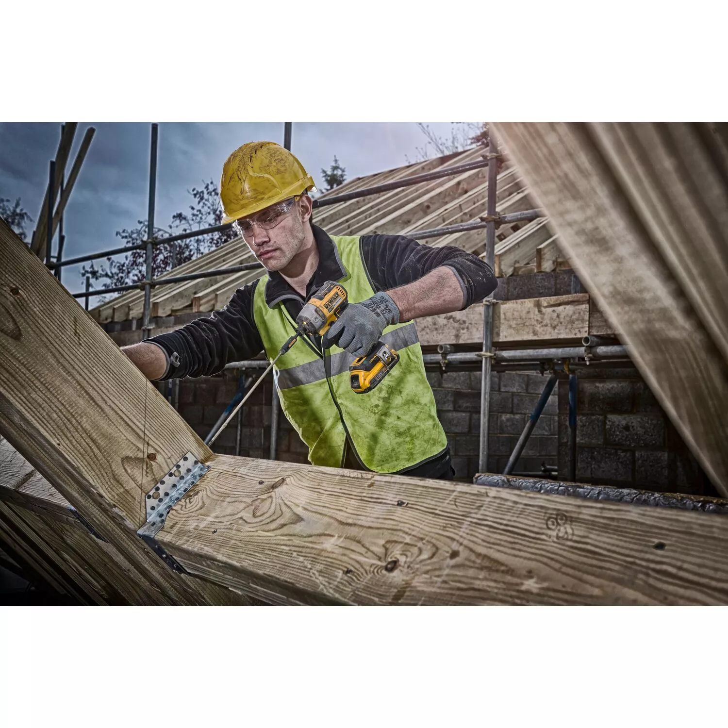 DeWALT DCF887N 18V Li-Ion Accu Slagschroevendraaier Body - Koolborstelloos thumbnail 3