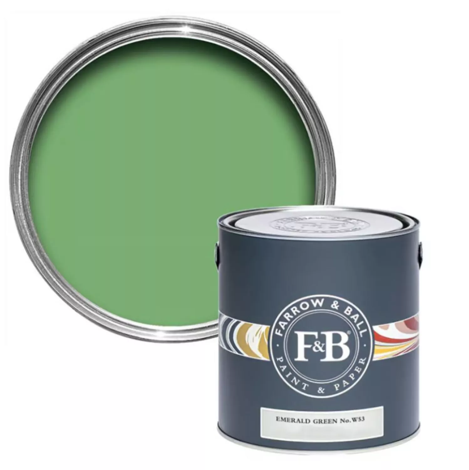 Farrow&Ball Dead Flat No. W53 - 0,75L