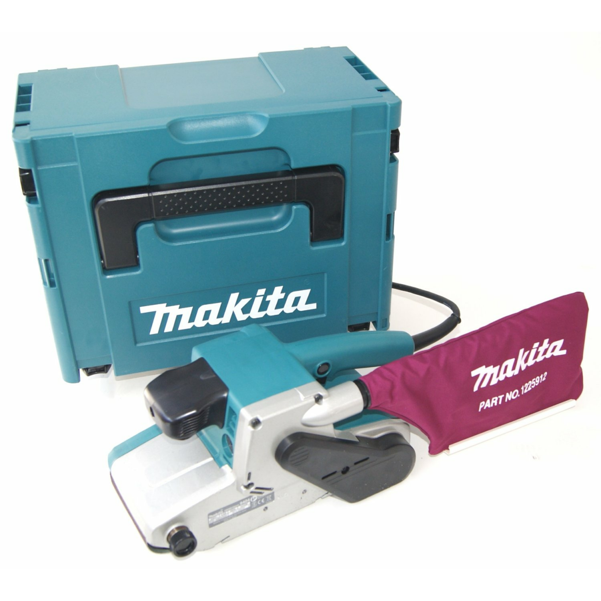 Makita 9404J Bandschuurmachine in Mbox - 1010W - 100 x 610mm