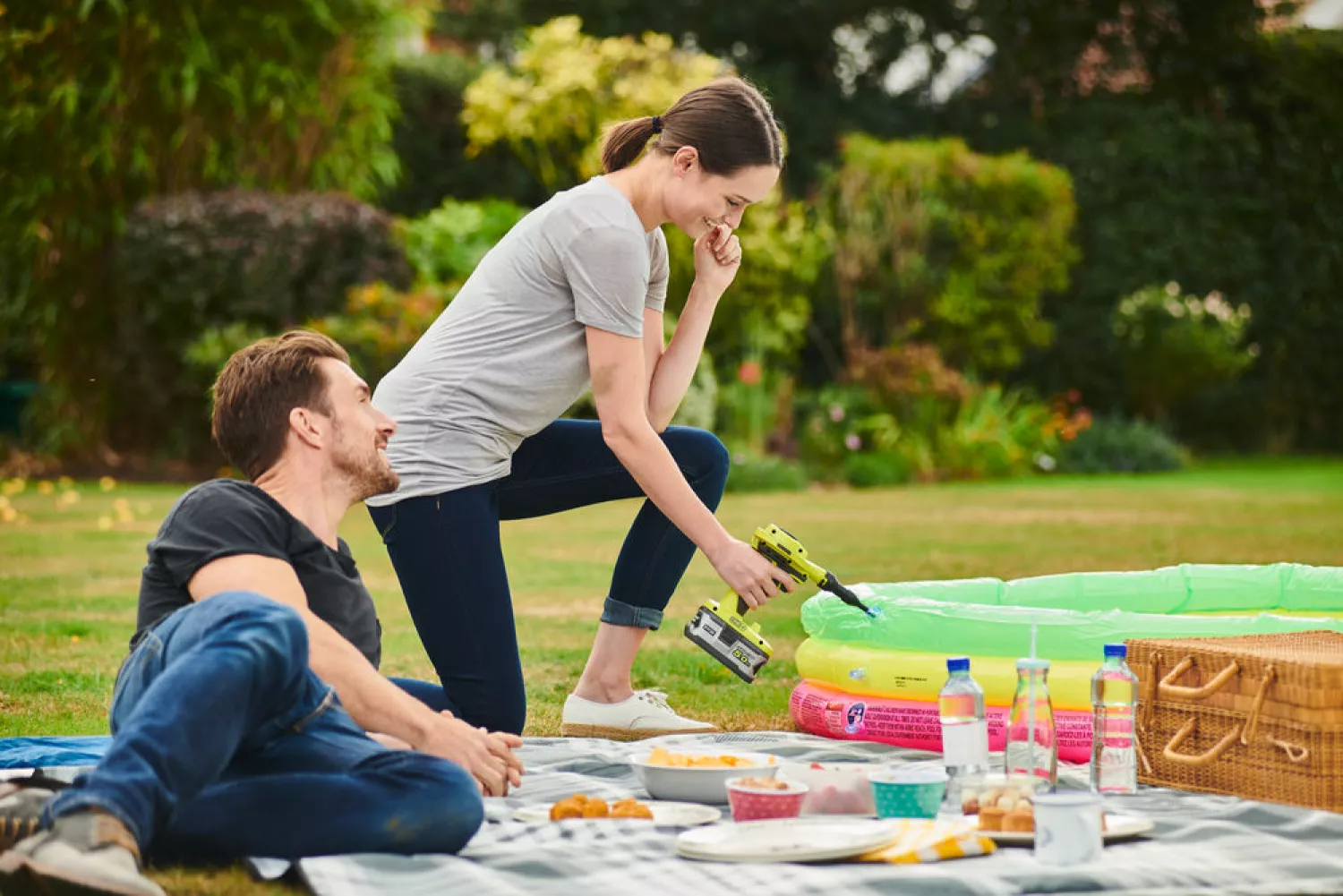 Ryobi R18VI-0 18V ONE+ Li-Ion Accu Inflator Body thumbnail 3