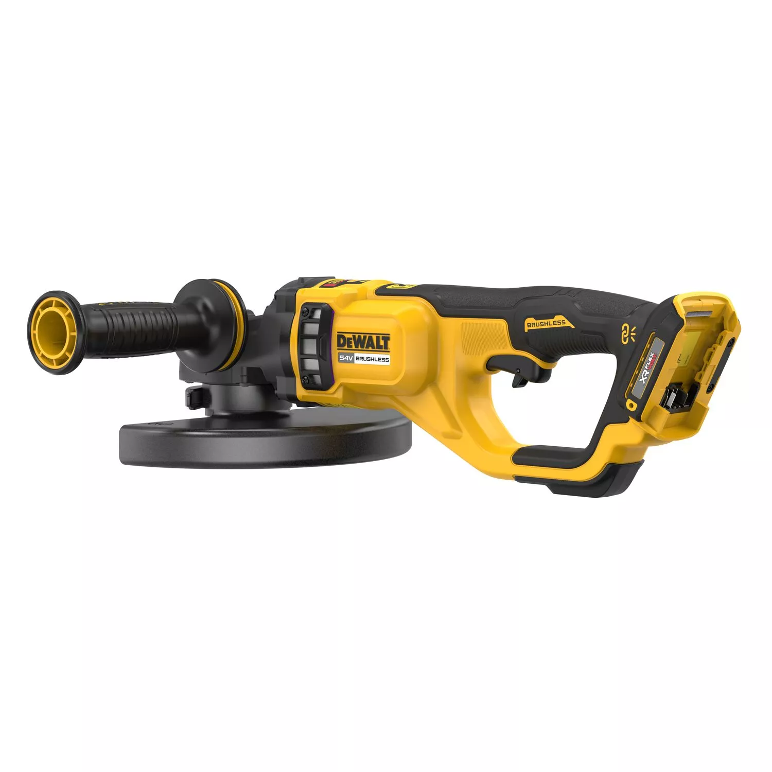 DeWALT DCG460N 54V Flexvolt Li-ion Accu Haakse Slijper Body - 230mm thumbnail 4