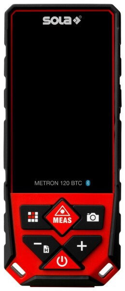 Sola METRON 120 BTC Afstandsmeter In Tas - Bluetooth - 120m - IP65