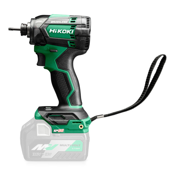 HiKOKI WH18DC W2Z Accu Slagschroevendraaier 1/4"18V - BL - 210 Nm - IP56 - MV - EXCLUSIVE In HSC II - Detailed view of the product