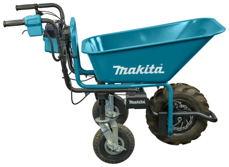 Makita DCU180ZX2 18V Li-Ion Accu Kruiwagen Met Bak Zonder Tilbelasting - 130kg - Detailed view of the product