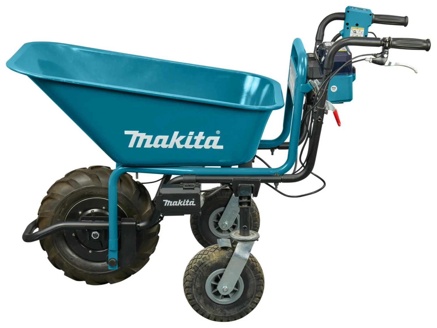 Makita DCU180ZX2 18V Li-Ion Accu Kruiwagen Met Bak Zonder Tilbelasting - 130kg thumbnail 3