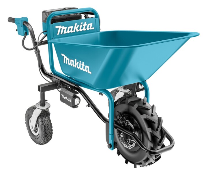 Makita DCU180ZX2 18V Li-Ion Accu Kruiwagen Met Bak Zonder Tilbelasting - 130kg EAN: 88381930987