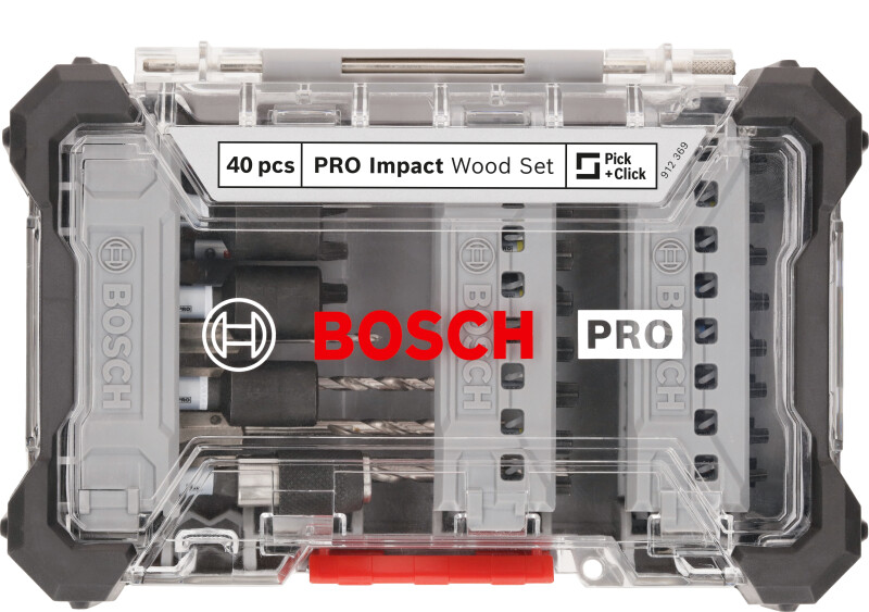 Bosch 2608521U87 40-delige PRO Impact Schroefbits En Houtboren - Gemengde Set - Default image for the product