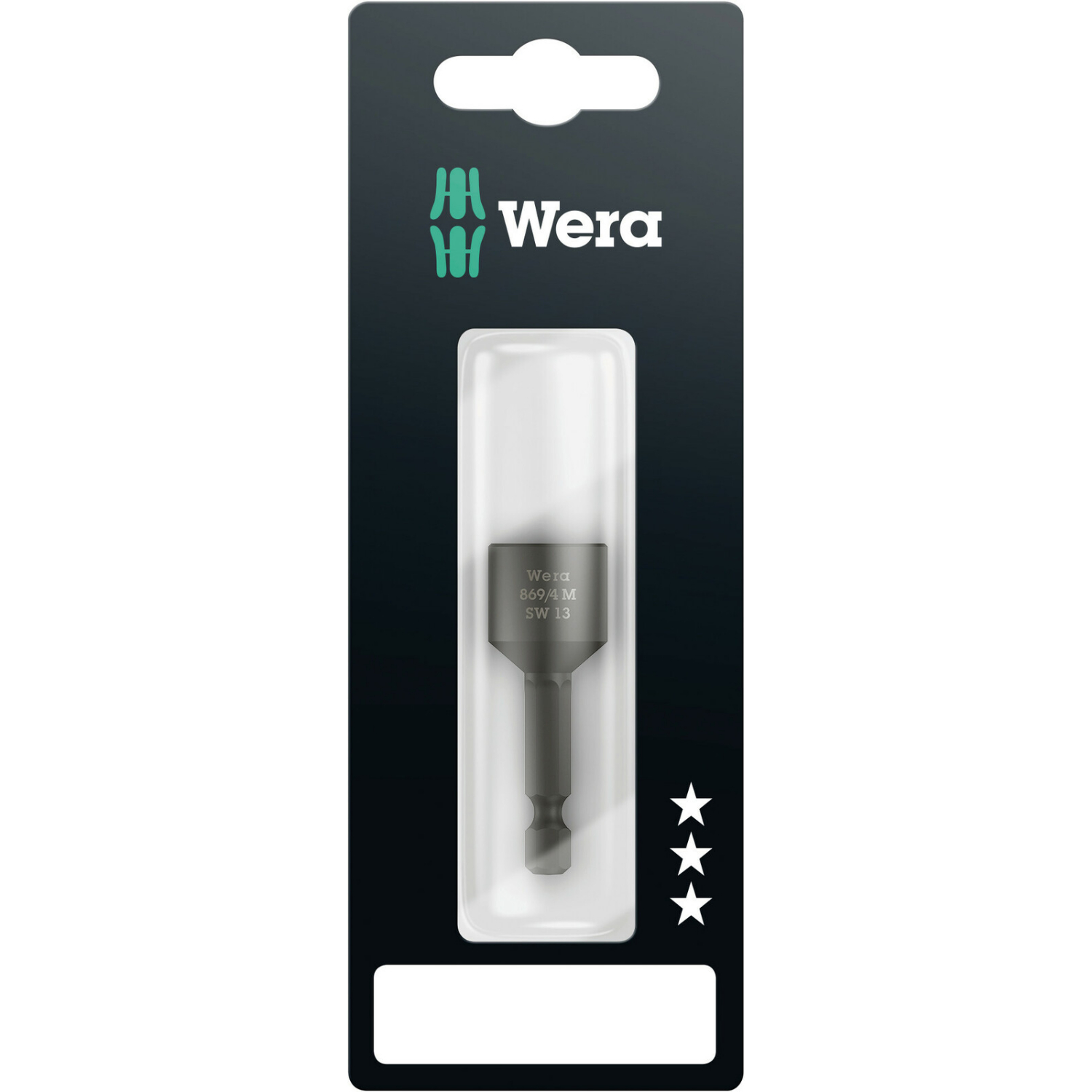 Wera 05073508001 Dopbit Magnetisch - SW 13,0 X 50mm - 1/4"