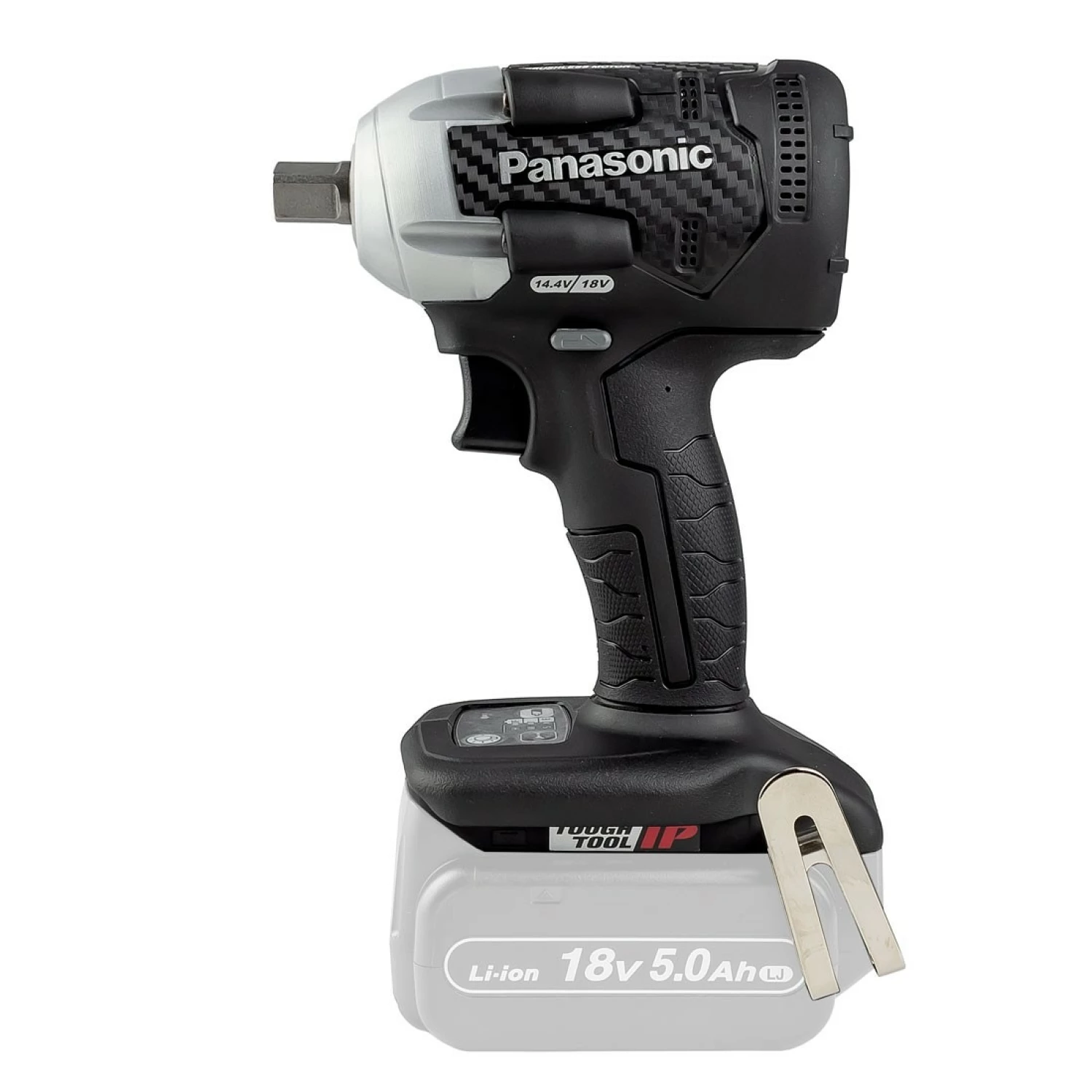 Panasonic EY75A8X 14.4-18V Li-Ion Accu Slagmoersleutel Body - 205Nm - 1/2"- Koolborstelloos thumbnail 3