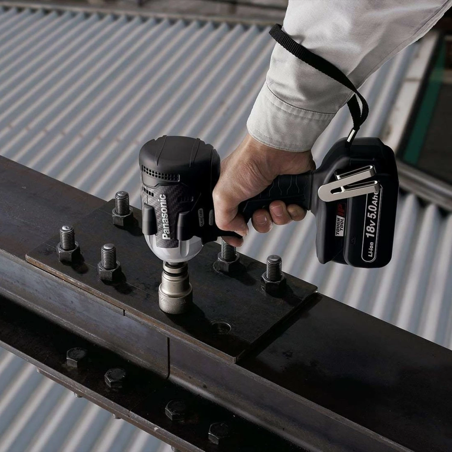 Panasonic EY75A8X 14.4-18V Li-Ion Accu Slagmoersleutel Body - 205Nm - 1/2"- Koolborstelloos thumbnail 4