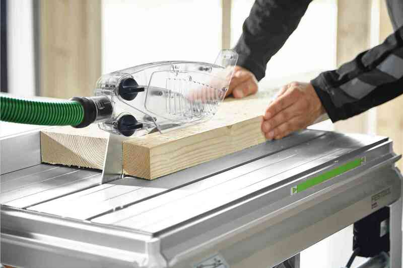 Festool PRECISIO CS 70 EG Trek-/afkortzaagmachine - 2200W - 225mm - Detailed view of the product