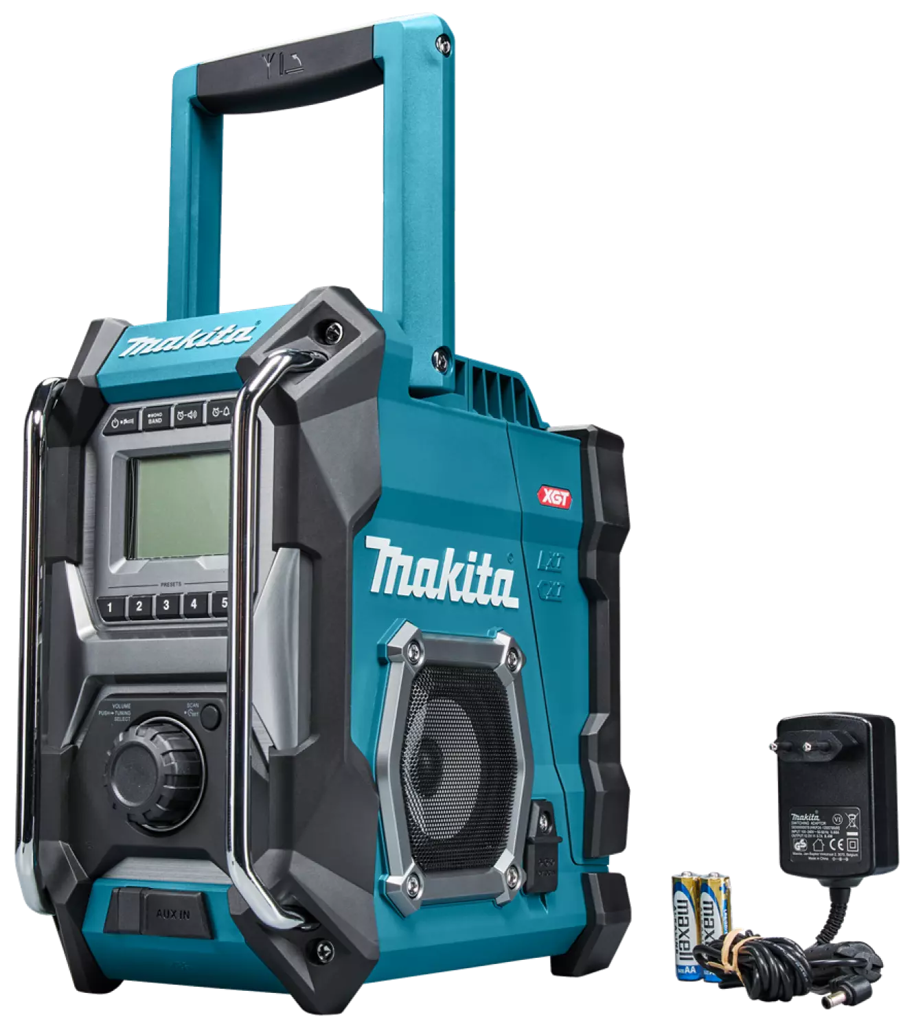 Makita MR001GZ 12/18/40V Max Li-Ion Accu Bouwradio Body - FM/AM - 230V thumbnail 3
