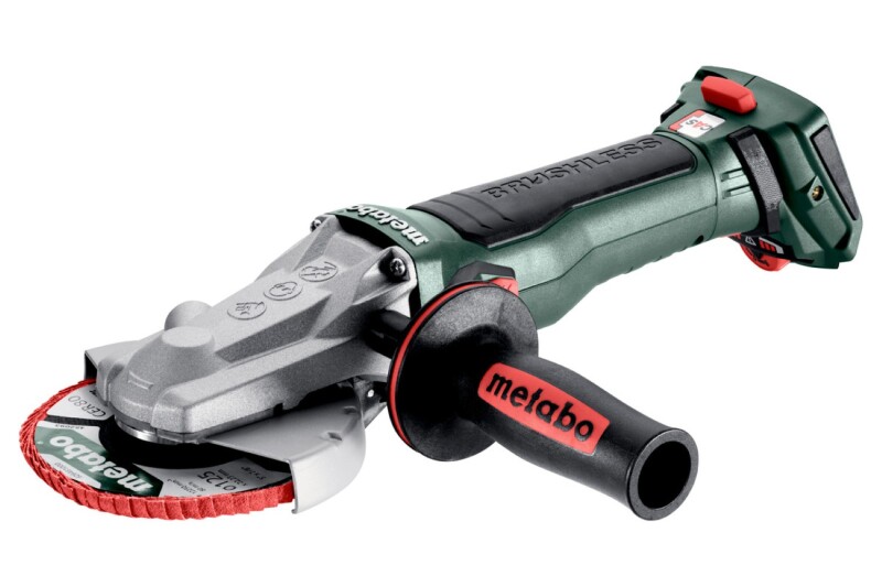 Metabo WVBF 18 LT BL 11-125 Quick 18V Li-ion Accu Platkopslijper Body In MetaBox - 125mm - Default image for the product