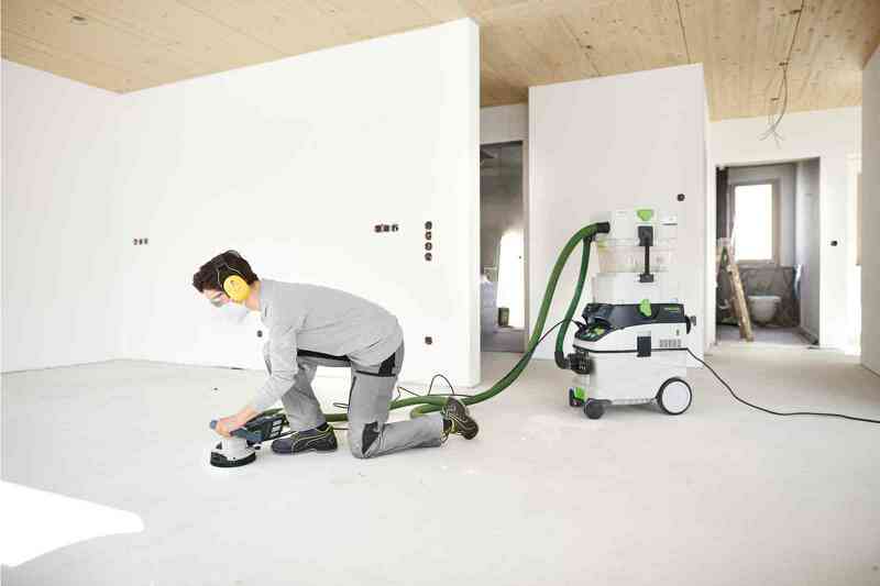 Festool RG 130 ECI-Set DIA AB Renovatieslijpmachine In Systainer - 1600W - 130mm - Detailed view of the product