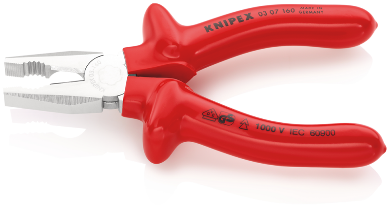 Knipex 307160 VDE Kracht Combinatietang - 160mm - Detailed view of the product
